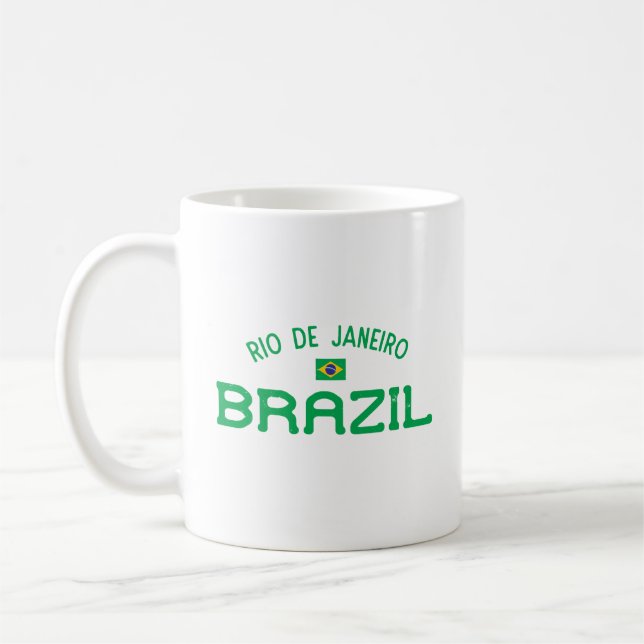 Taza De Café Río de Janeiro Brasil (Izquierda)