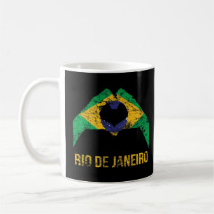 Taza De Café Río de Janeiro Brasil Amor Brasil Vintage