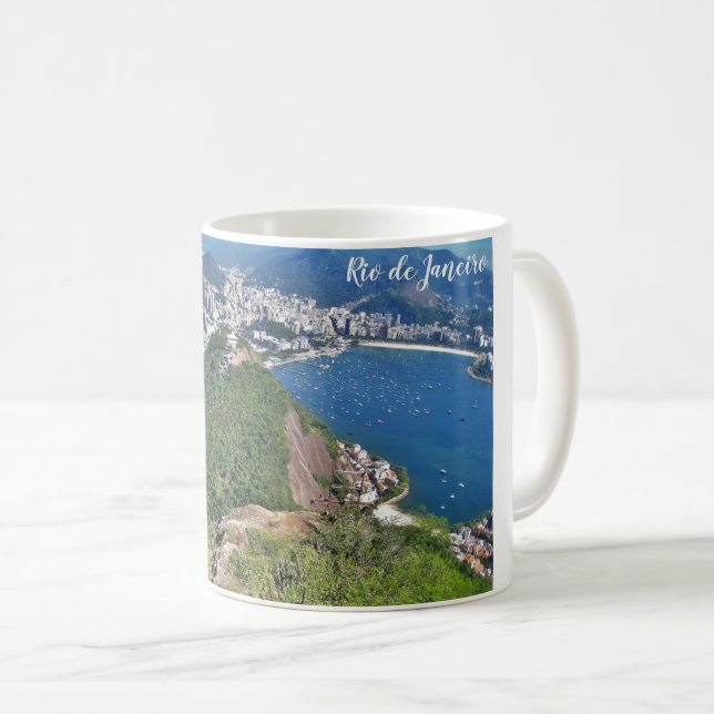 Taza De Café Río de Janeiro Montaña Pan de Azúcar Brasil (Anverso derecho)