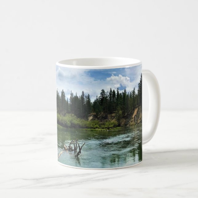 Taza De Café Río Deschutes, Oregón (Anverso derecho)