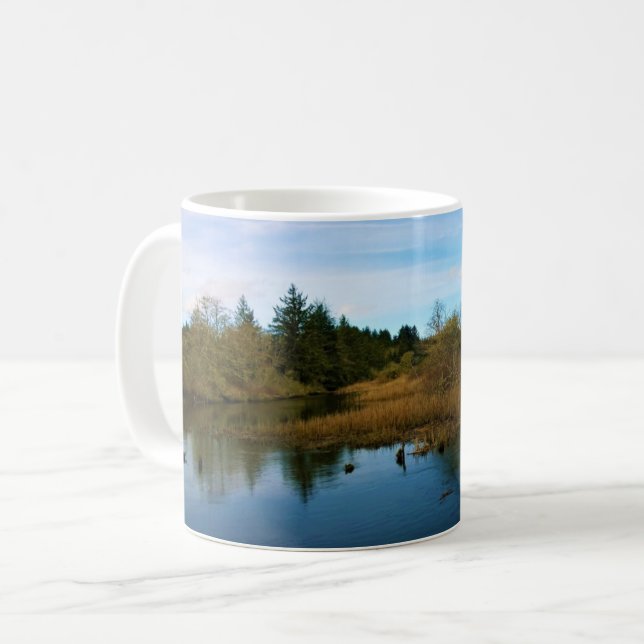 Taza De Café Río Lewis & Clark, OR (Anverso izquierdo)