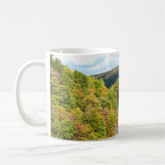 Taza De Café Río Ohiopyle en otoño en Pensilvania