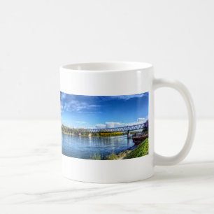 Taza De Café Río Rin y el puente Panorama