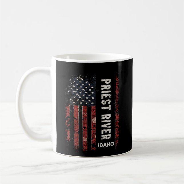 Taza De Café Río sacerdote Idaho (Izquierda)