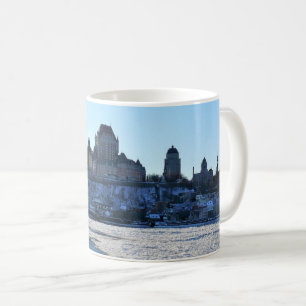 Taza De Café Río San Lorenzo y Ciudad Vieja de Quebec, Quebec