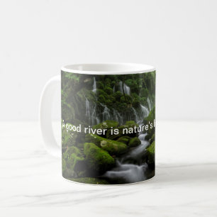 Taza De Café Río - Selva verde - Mezcla de citas