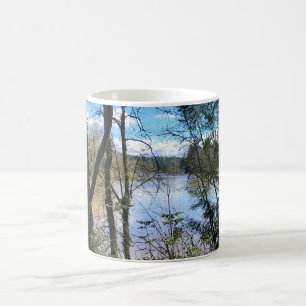 Taza De Café Río Willamette del Parque Estatal de Champoeg, Ore