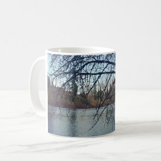 Taza De Café Río Willamette, OR (Anverso izquierdo)