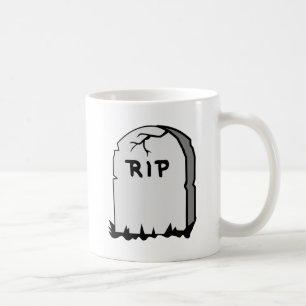 Taza De Café Rip Head stone