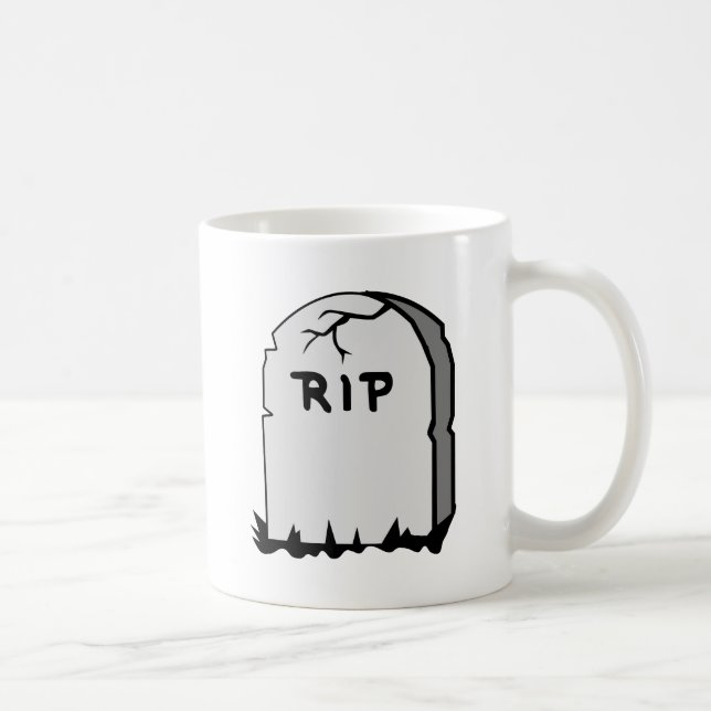 Taza De Café Rip Head stone (Derecha)
