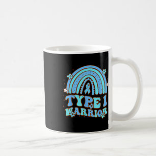 Taza De Café Ris de concientización de la diabetes arco iris re