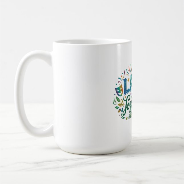 Taza De Café Risa Alegría Desatada (Izquierda)
