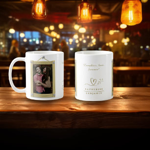 Taza De Café Risas, amor, siempre Pareja de San Valentín Foto