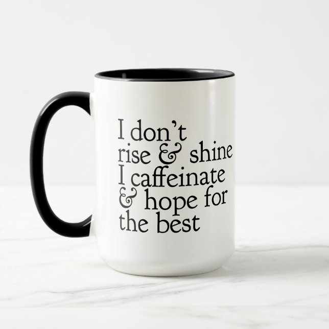Taza de café Rise and Shine (Izquierda)