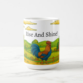 Taza De Café Rise And Shine Rooster Coffee Mug