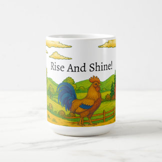 Taza De Café Rise And Shine Rooster Coffee Mug