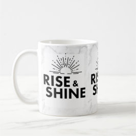 Taza De Café Rise & Shine. Mug.