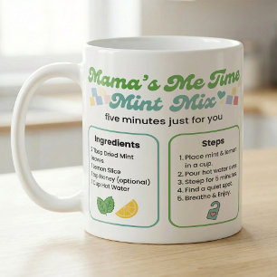 Taza De Café Ritual de Reinicio para Mamás Guía de Infusión de