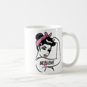 Taza De Café Riveter cree que la lucha contra el cáncer de mama