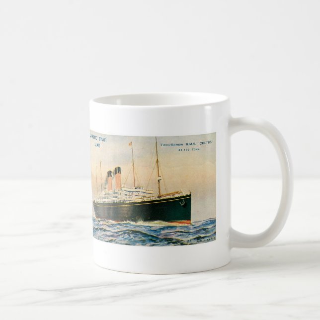 Taza De Café RMS Celtic (Derecha)