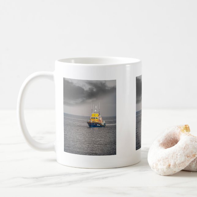 Taza De Café RNLI Lifeboat (Con donut)