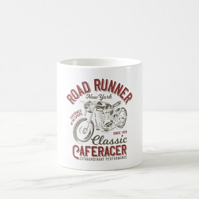 Taza De Café Road Runner Cafe Racer New York Biker (Subido por el creador)