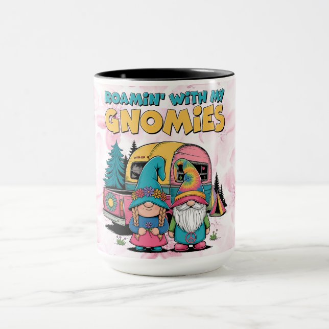 Taza de café Roamin 'con mis gnomitos (Centro)