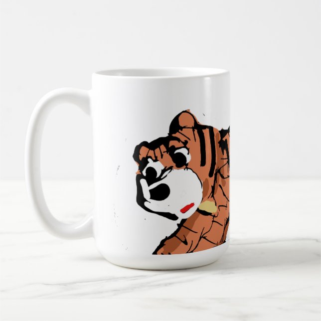 Taza De Café Roar-somely Cute Tiger Mug (Izquierda)