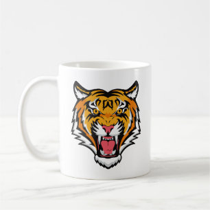 Taza De Café Roaring Tiger Head-25818 Travel Mug