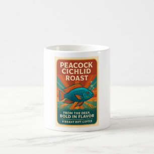 Taza De Café Roast de Rift Radiante - Café Cichlid Peacock