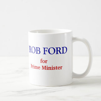 Taza De Café Rob Ford para el primer ministro