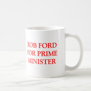 Taza De Café Rob Ford para el primer ministro