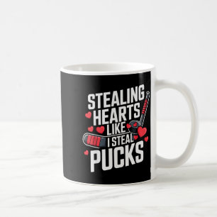 Taza De Café Robando Corazones Como Robó Discos Día de San Vale