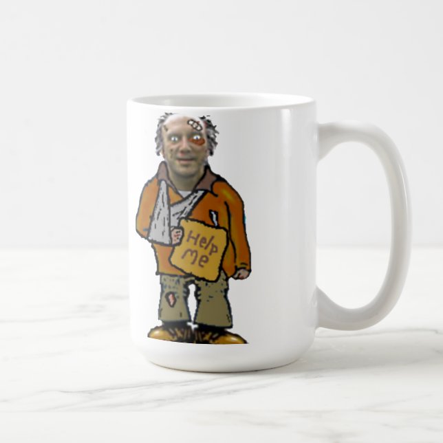 Taza De Café robbie el individuo sin hogar (Derecha)