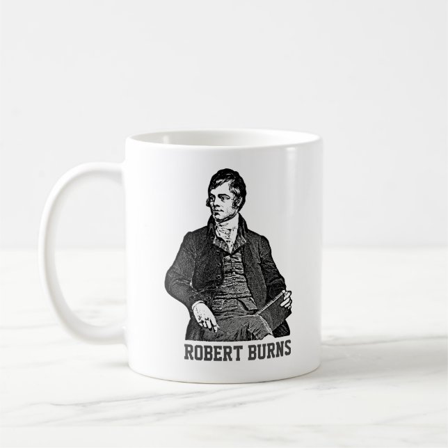 Taza De Café Robert Burns Coffee Mug (Izquierda)