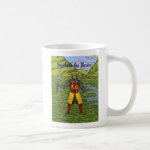 Taza De Café Robert el Bruce Escocia los valientes