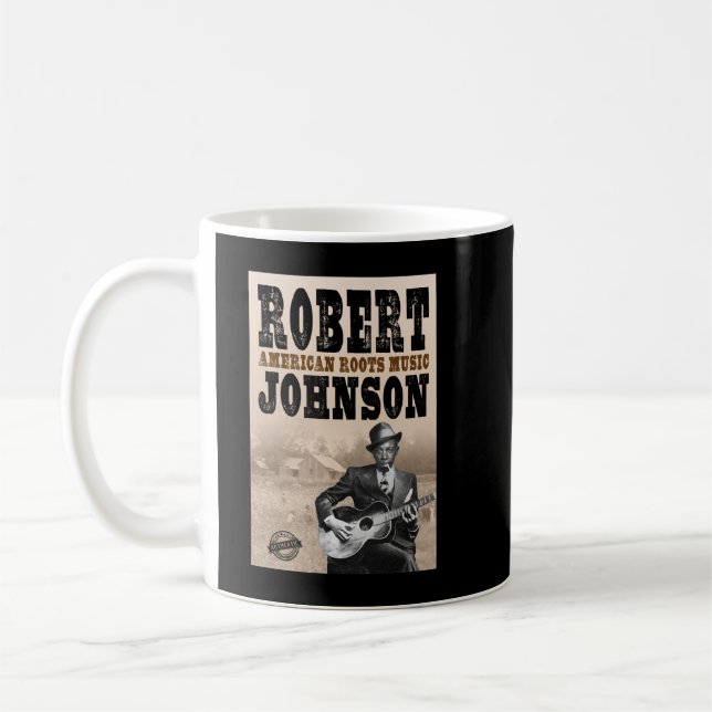 Taza De Café Robert Johnson - American Roots (Izquierda)