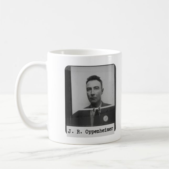 Taza De Café Robert Oppenheimer (Izquierda)