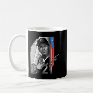 Taza De Café roberto clemente day figa design 21 mlb Classic T