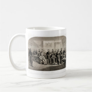 Taza De Café Roberto E. Lee Surrenders a Ulises S. Grant