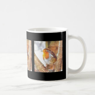 Taza De Café Robin artístico Redmamé Perdido