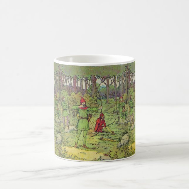 Taza De Café Robin Hood en el bosque  (Centro)