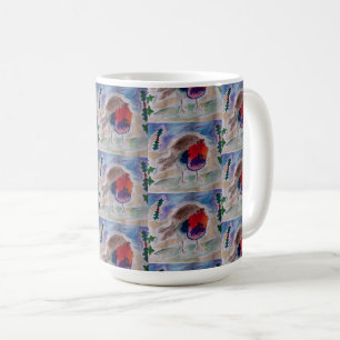Taza De Café Robin navidades
