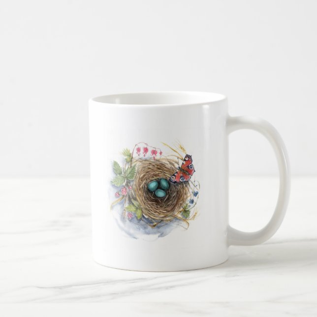Taza De Café Robin Nest (Derecha)