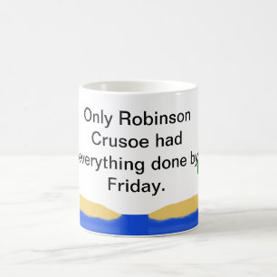 Taza De Café Robinson Crusoe