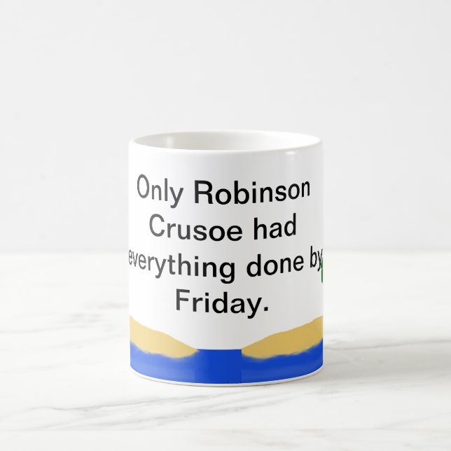 Taza De Café Robinson Crusoe (Centro)