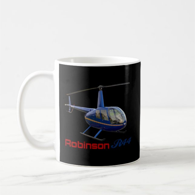 Taza De Café Robinson R44 Helicopter R44 Robinson R4 (Izquierda)