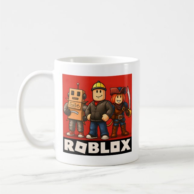 Taza De Café Roblox Gamer (Izquierda)