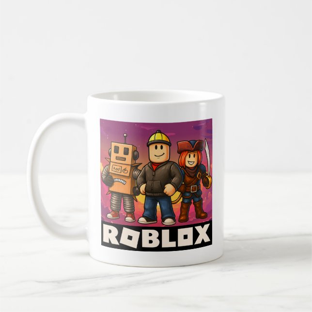 Taza De Café Roblox Gamer (Izquierda)