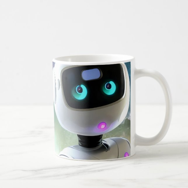 Taza De Café Robot (Derecha)